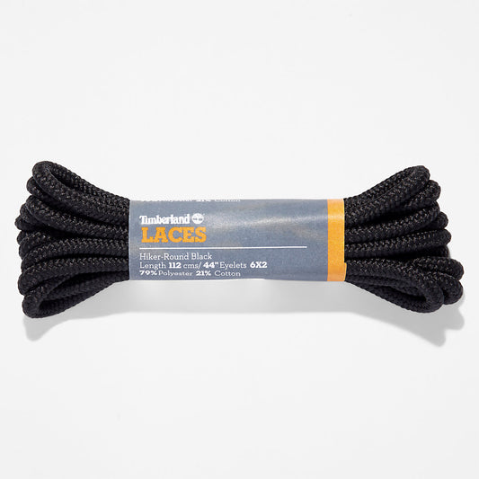 Mens 112cm/44" Hiker Round Laces in Black - Timberland