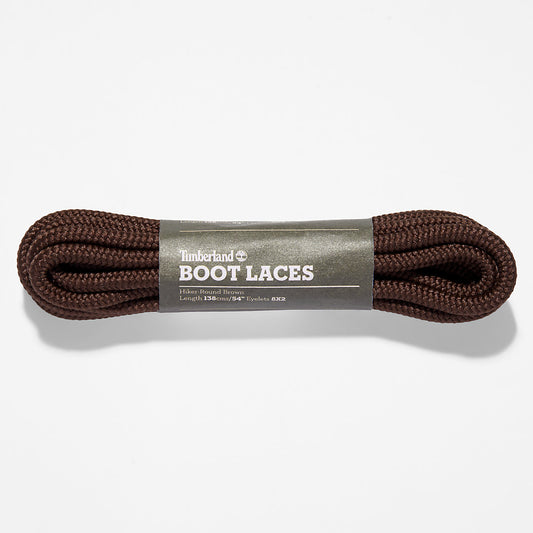 Mens 137cm/54'' Hiker Replacement Round Laces in Dark Brown - Timberland