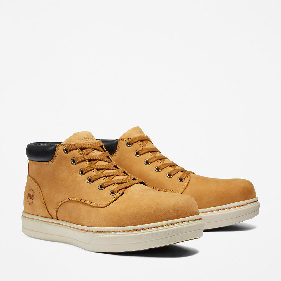 Mens Disruptor Steel-Toe Chukka Work Boot for Men in Yellow - Timberland