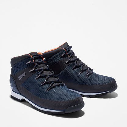 Mens Euro Sprint Mid Hiker for Men in Navy - Timberland