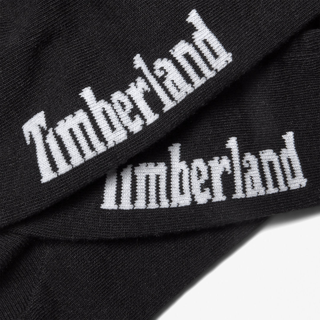 Mens Three Pair Stratham Sock Liners for Men in Black - Timberland