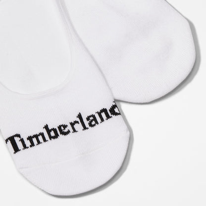 Mens Stratham 3-Pack Low Liner Socks for Men in White - Timberland