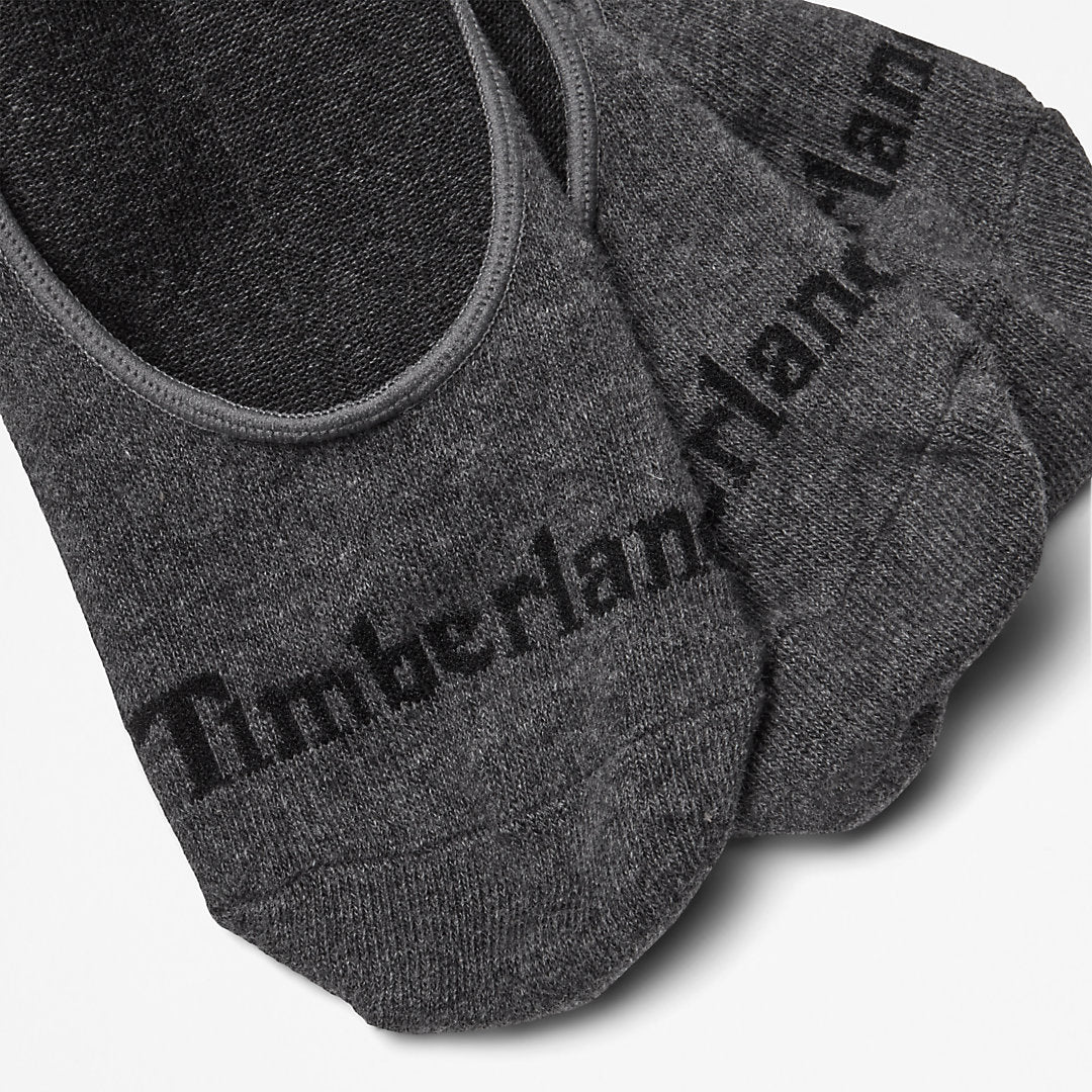 Mens Stratham 3-pack Invisible Socks for Men in Grey - Timberland
