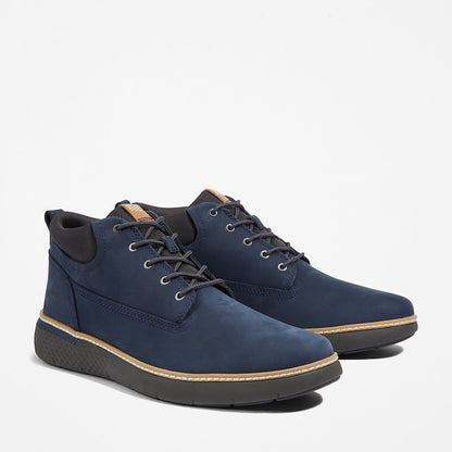 Mens Cross Mark Chukka for Men in Navy - Timberland