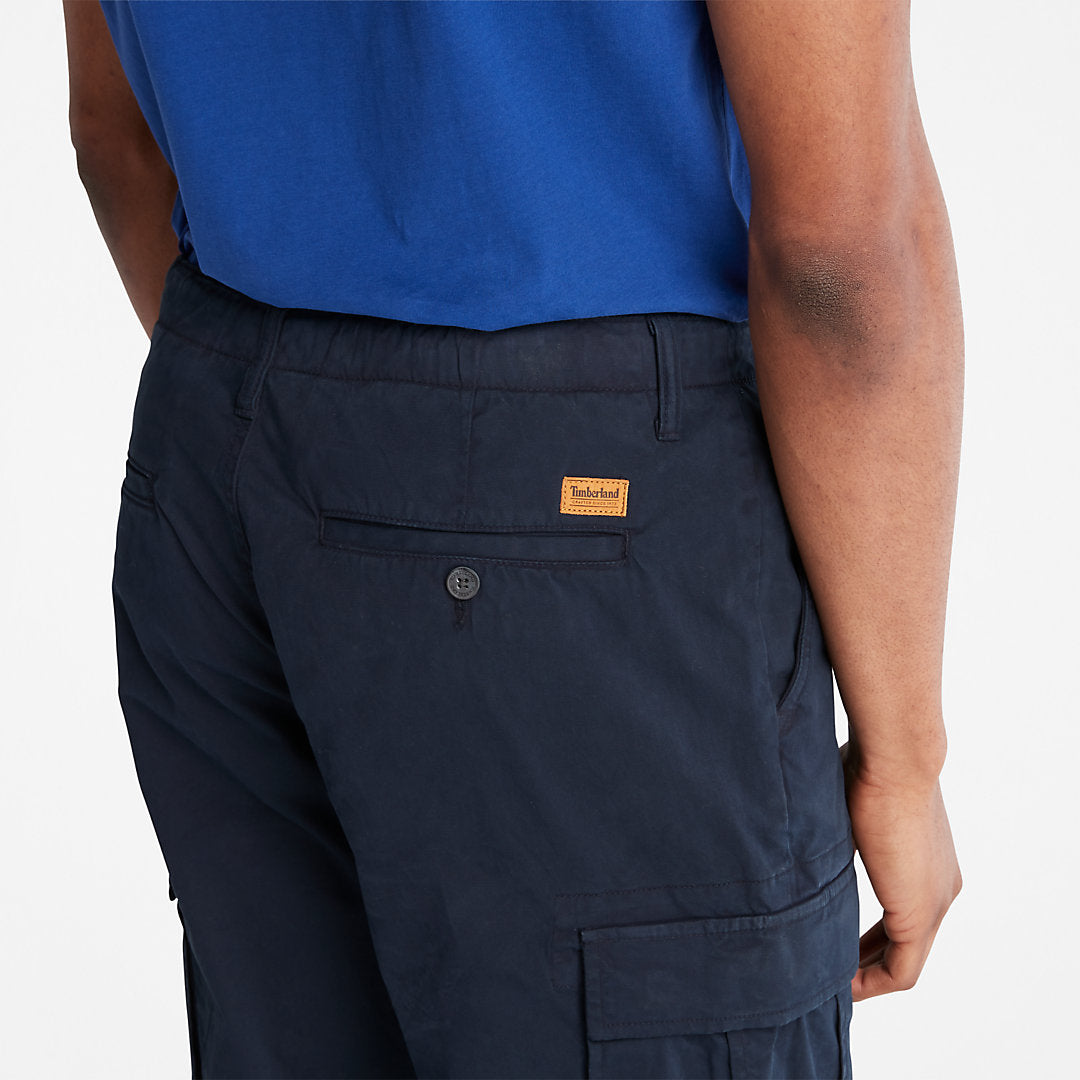 Mens Core Twill Cargo Pants for Men in Navy - Timberland