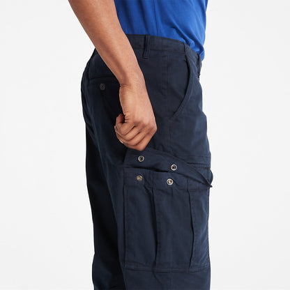 Mens Core Twill Cargo Pants for Men in Navy - Timberland