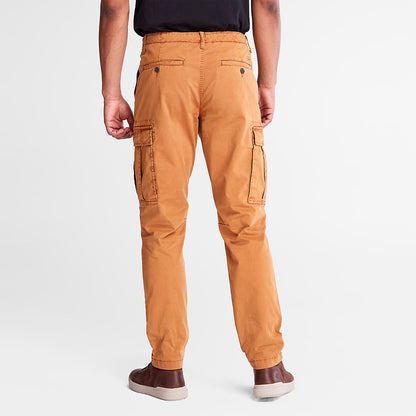 Mens Core Twill Cargo Pants for Men in Yellow - Timberland