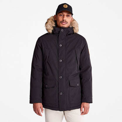 Mens Scar Ridge Parka for Men in Black - Timberland