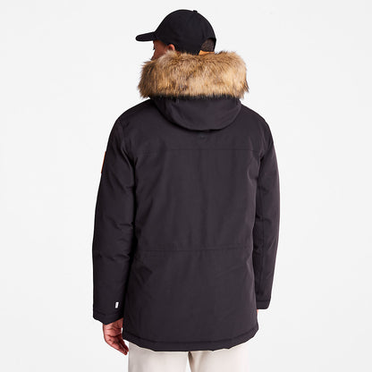 Mens Scar Ridge Parka for Men in Black - Timberland