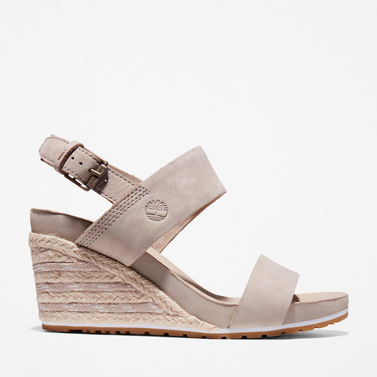Womens Capri Sunset Wedge Sandal for Women in Beige - Timberland