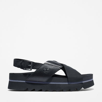 Womens Santa Monica Sunrise Sandal for Women in Black - Timberland