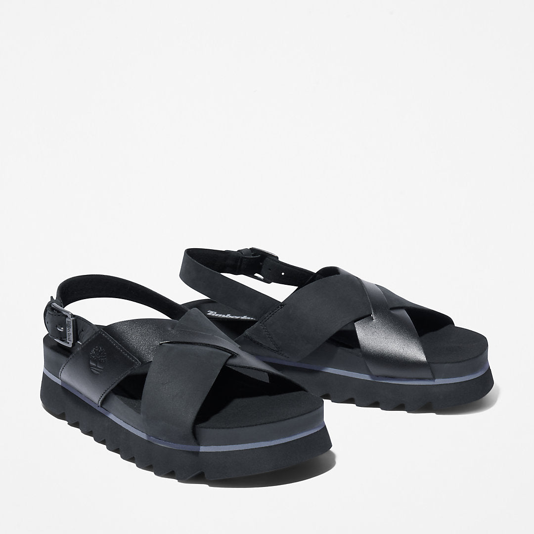 Womens Santa Monica Sunrise Sandal for Women in Black - Timberland