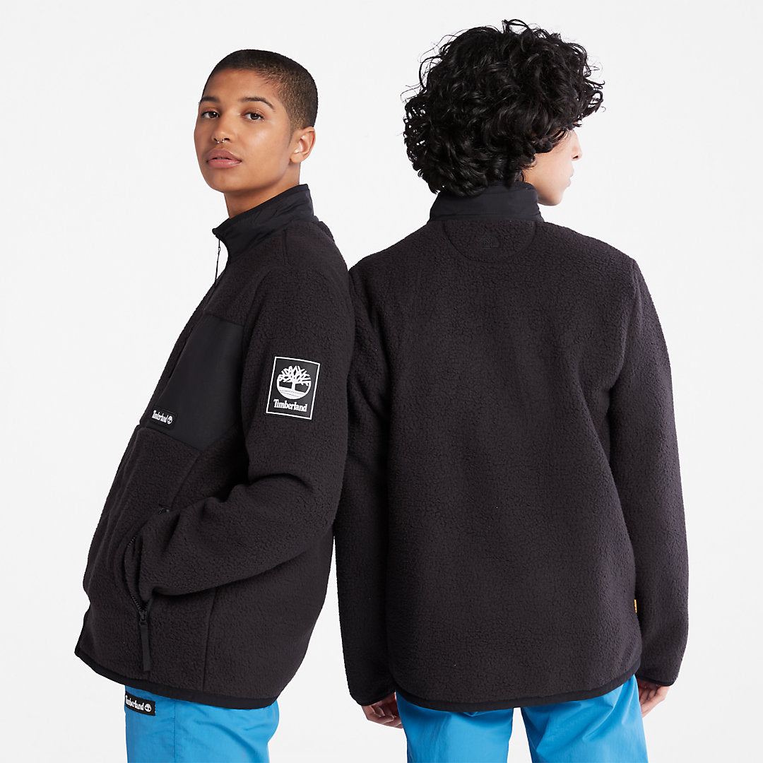 Mens Outdoor Archive Fleece Jacket for Men in Black - Timberland
