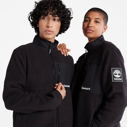 Mens Outdoor Archive Fleece Jacket for Men in Black - Timberland