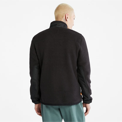 Mens Sherpa Fleece Jacket for Men in Black - Timberland