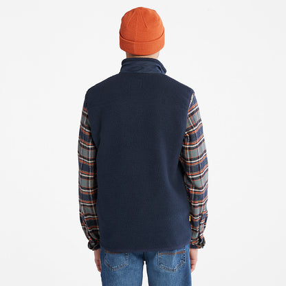 Mens High-pile Fleece Gilet for Men in Navy - Timberland