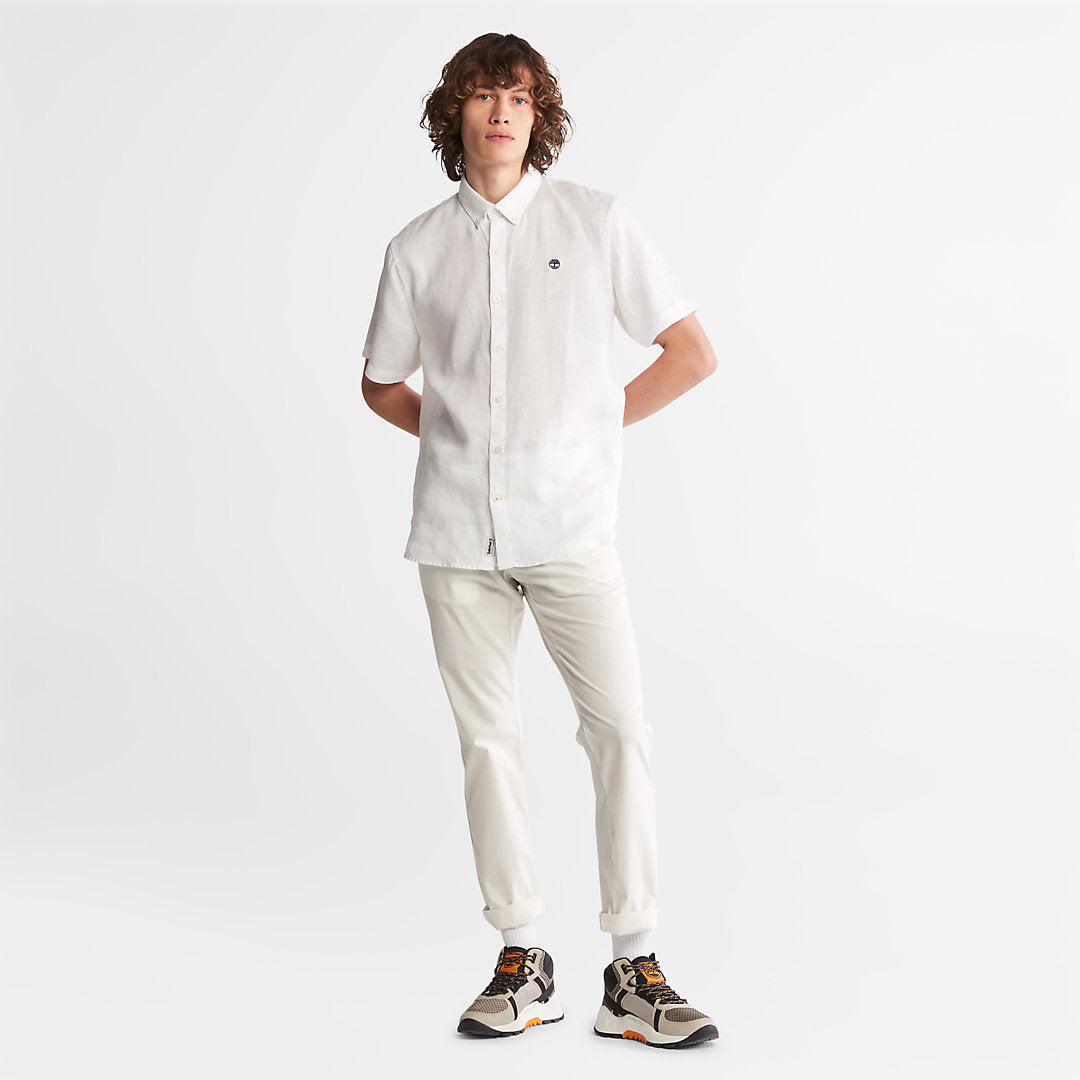 Mens Sargent Lake Super-Lightweight Chinos for Men in White - Timberland