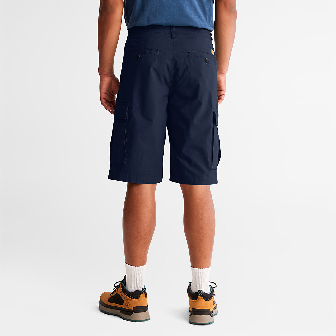 Mens Poplin Cargo Shorts for Men in Navy - Timberland