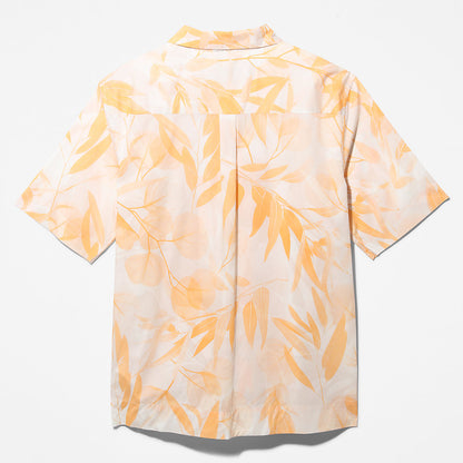 Mens Organic Cotton Resort Shirt for Men in White - Timberland