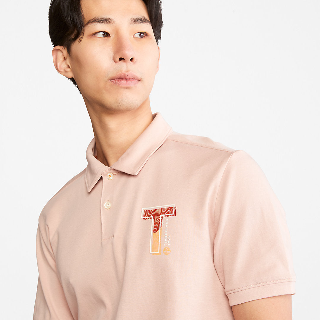 Mens TimberFresh™ Polo Shirt for Men in Light Pink - Timberland