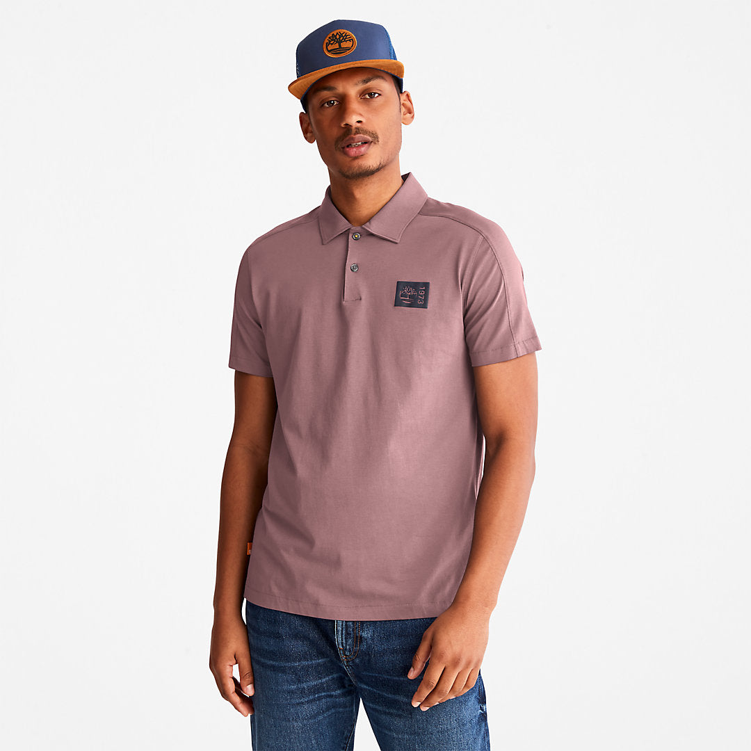 Mens TimberFresh™ Supima® Cotton Polo Shirt for Men in Pink - Timberland