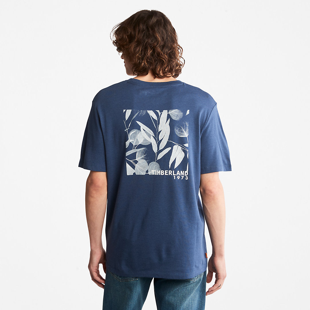 Mens Refibra™ Technology T-Shirt for Men in Blue - Timberland