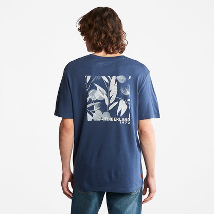 Mens Refibra™ Technology T-Shirt for Men in Blue - Timberland