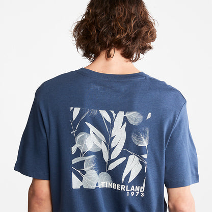 Mens Refibra™ Technology T-Shirt for Men in Blue - Timberland