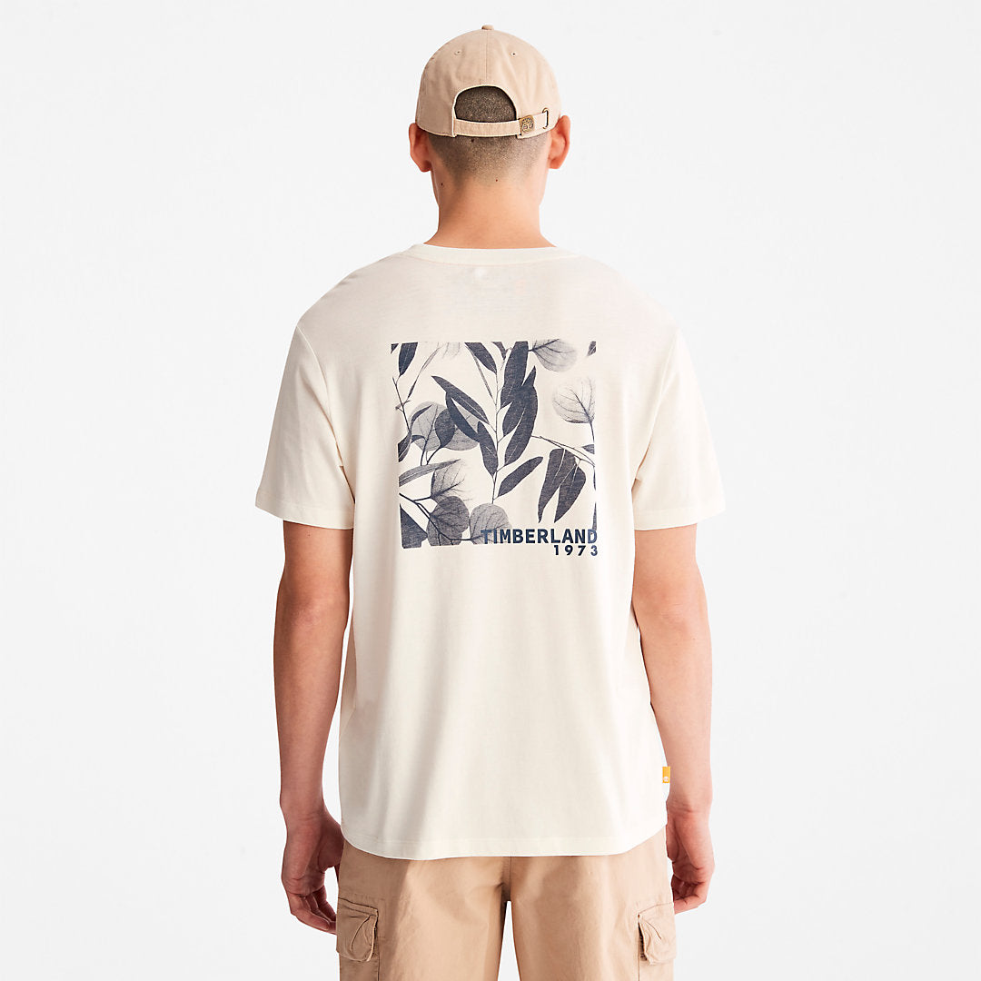 Mens Refibra™ Technology T-Shirt for Men in White - Timberland