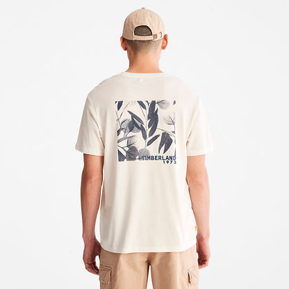 Mens Refibra™ Technology T-Shirt for Men in White - Timberland