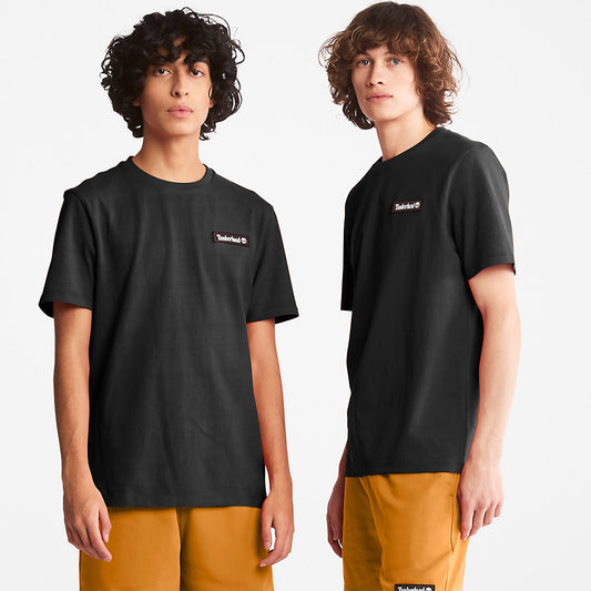 Mens All Gender Heavyweight Badge T-Shirt in Black - Timberland