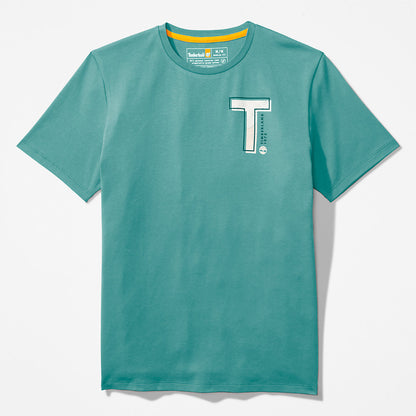 Mens Interlock TimberFresh™ T-Shirt for Men in Green - Timberland