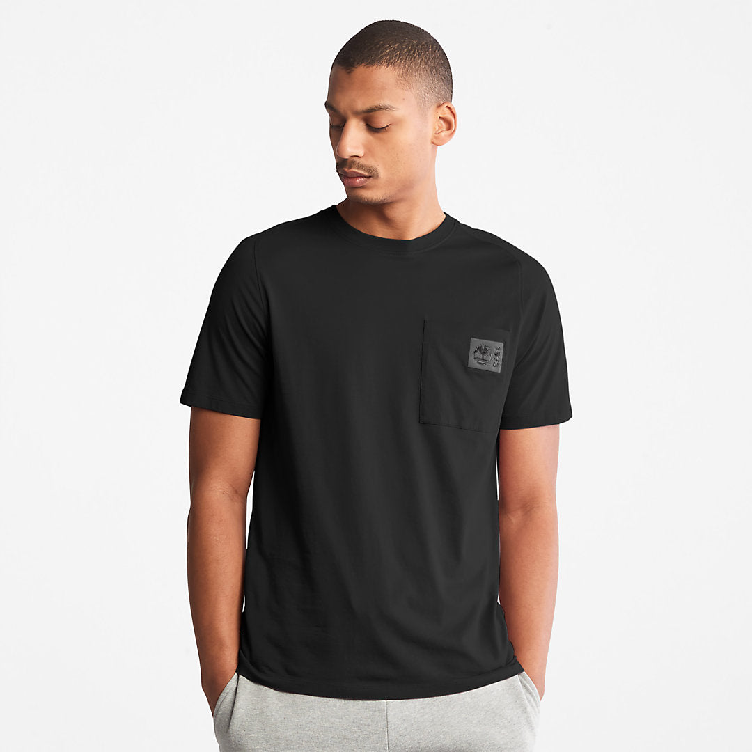 Mens Eco-Ready Supima® Cotton TimberFresh™ T-Shirt for Men in Black - Timberland