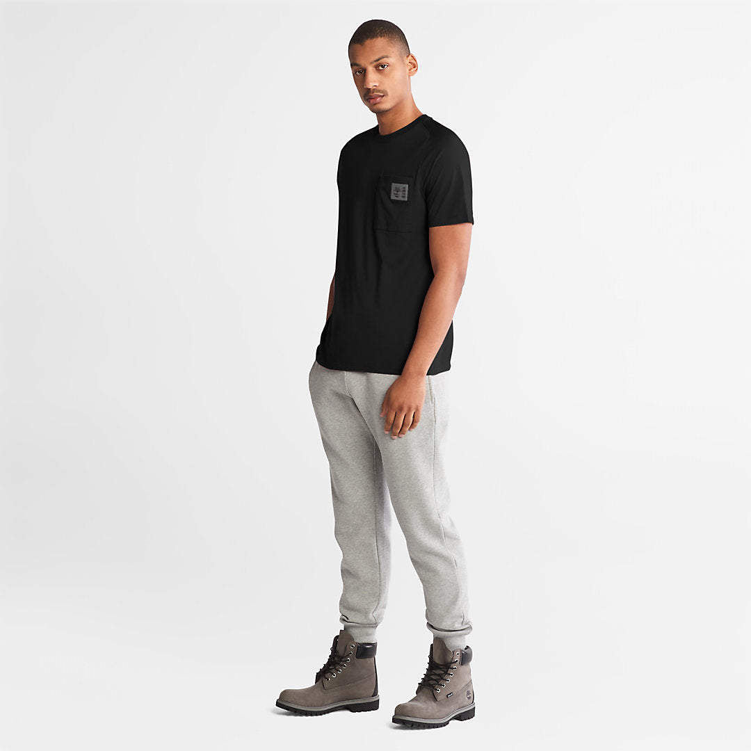 Mens Eco-Ready Supima® Cotton TimberFresh™ T-Shirt for Men in Black - Timberland