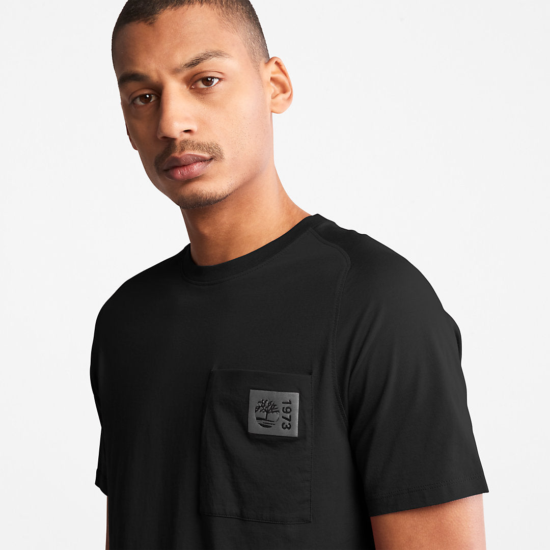 Mens Eco-Ready Supima® Cotton TimberFresh™ T-Shirt for Men in Black - Timberland