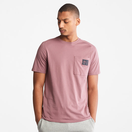 Mens Eco-Ready Supima® Cotton TimberFresh™ T-Shirt for Men in Pink - Timberland