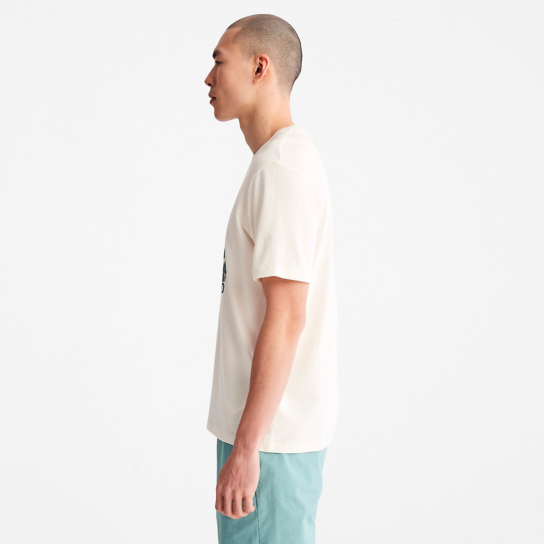 Mens Refibra™ Graphic T-Shirt for Men in White - Timberland