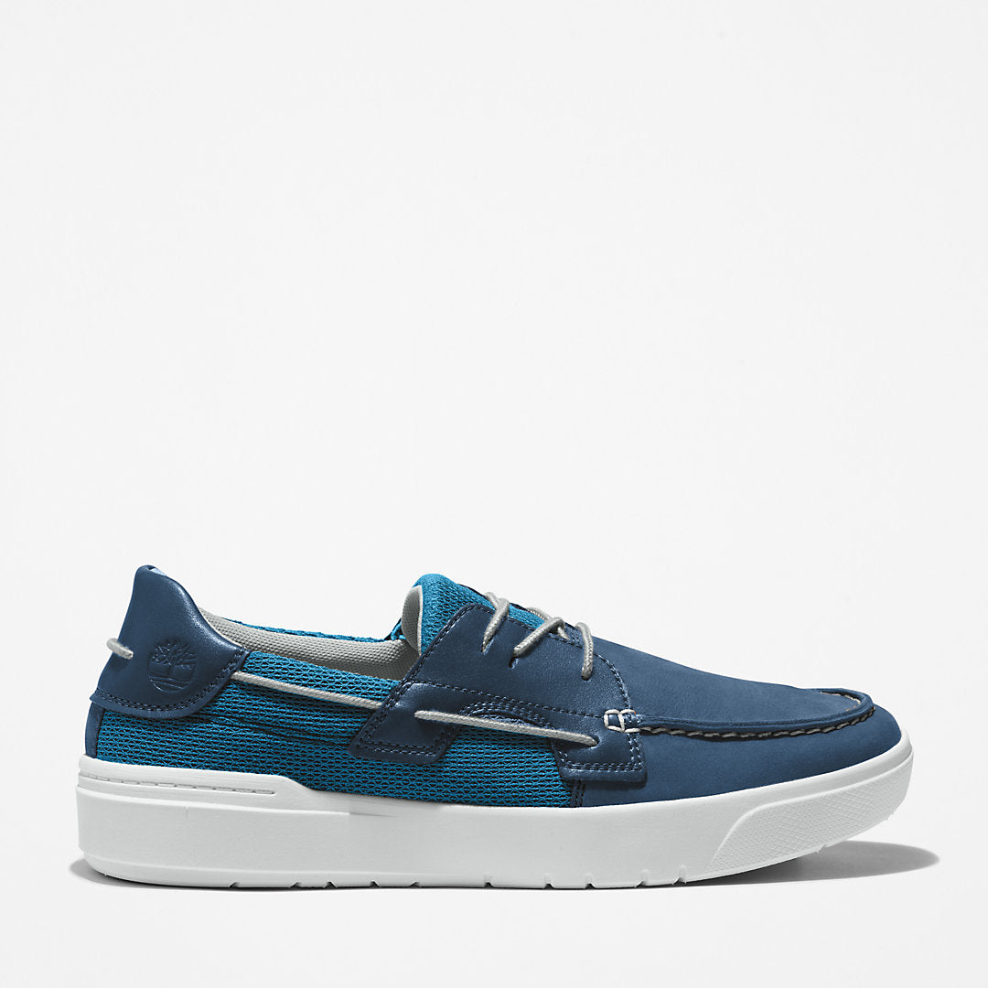 Mens Seneca Bay Boat Shoe for Men in Blue - Timberland