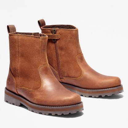 Kids Courma Kid Lined Boot for Youth in Brown - Timberland