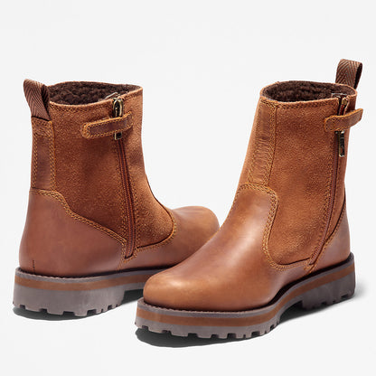 Kids Courma Kid Lined Boot for Youth in Brown - Timberland