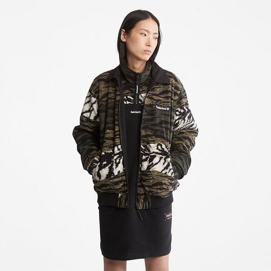 Mens All Gender Year of the Tiger Bomber Jacket in Black - Timberland