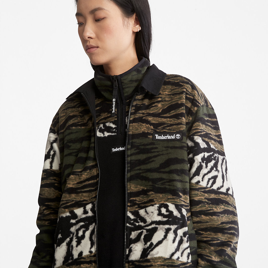 Mens All Gender Year of the Tiger Bomber Jacket in Black - Timberland