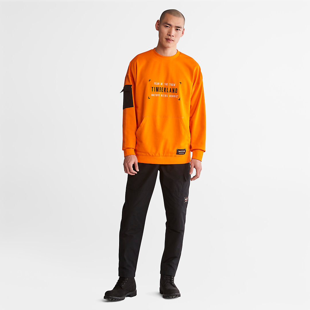 Mens Water-Repellent Cargo Trousers for Men in Black - Timberland