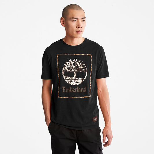 Mens Year of the Tiger T-Shirt for Men in Black - Timberland
