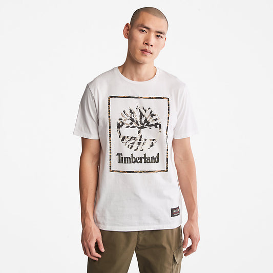 Mens Year of the Tiger T-Shirt for Men in White - Timberland