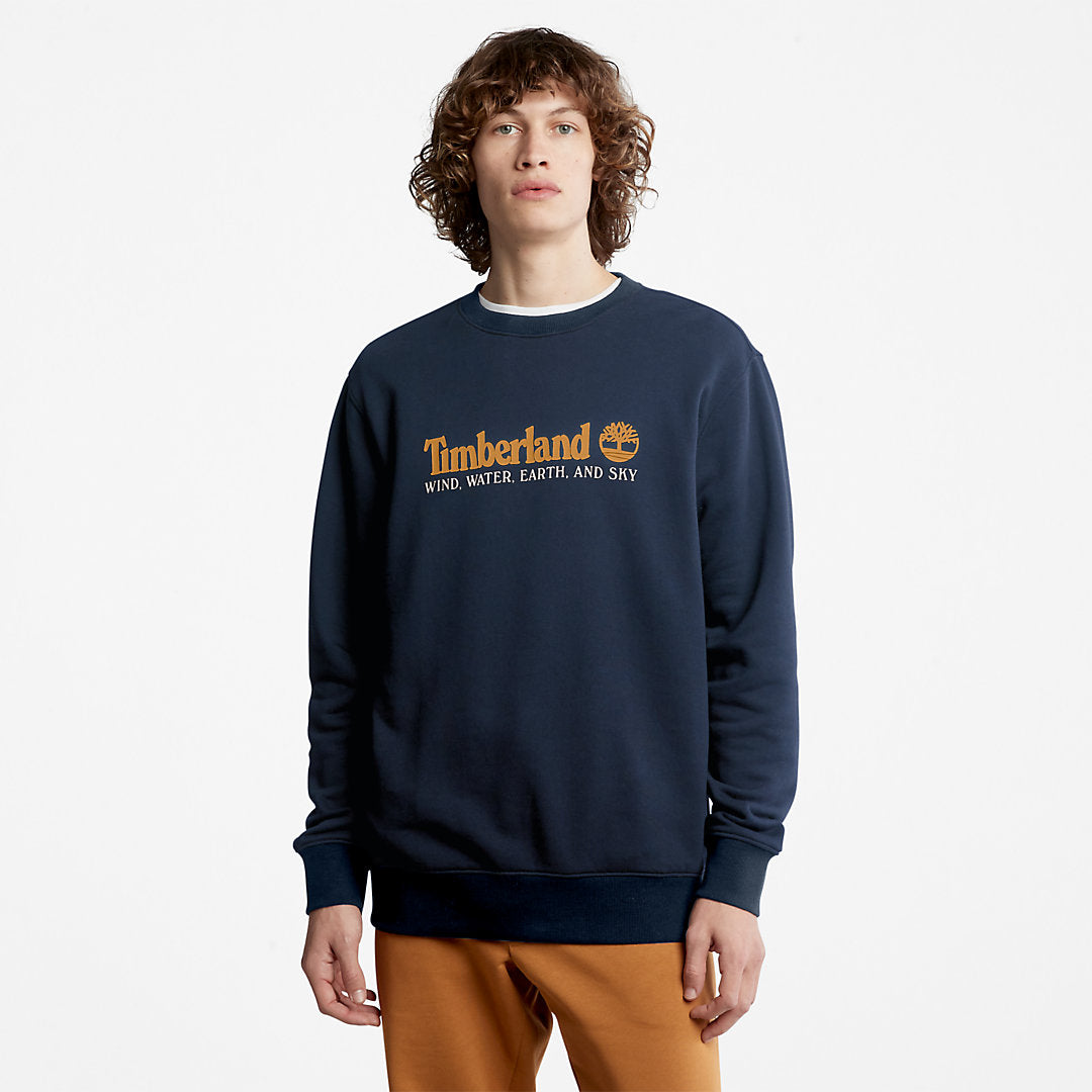 Mens Wind, Water, Earth and Sky™ Sweatshirt for Men in Navy - Timberland