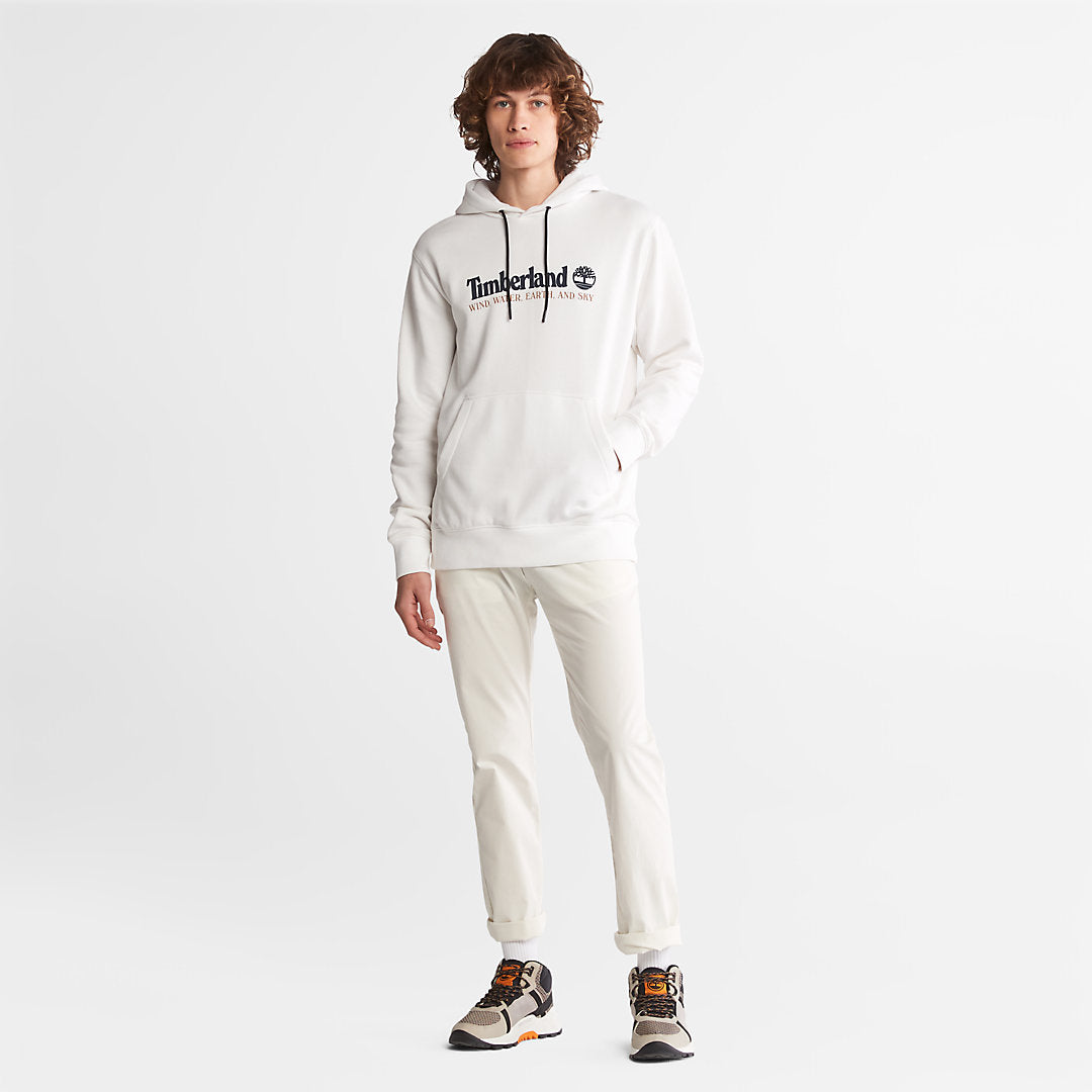 Mens Wind, Water, Earth and Sky™ Hoodie for Men in White - Timberland