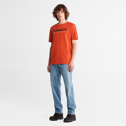 Mens Wind, Water, Earth and Sky™ T-Shirt for Men in Orange - Timberland
