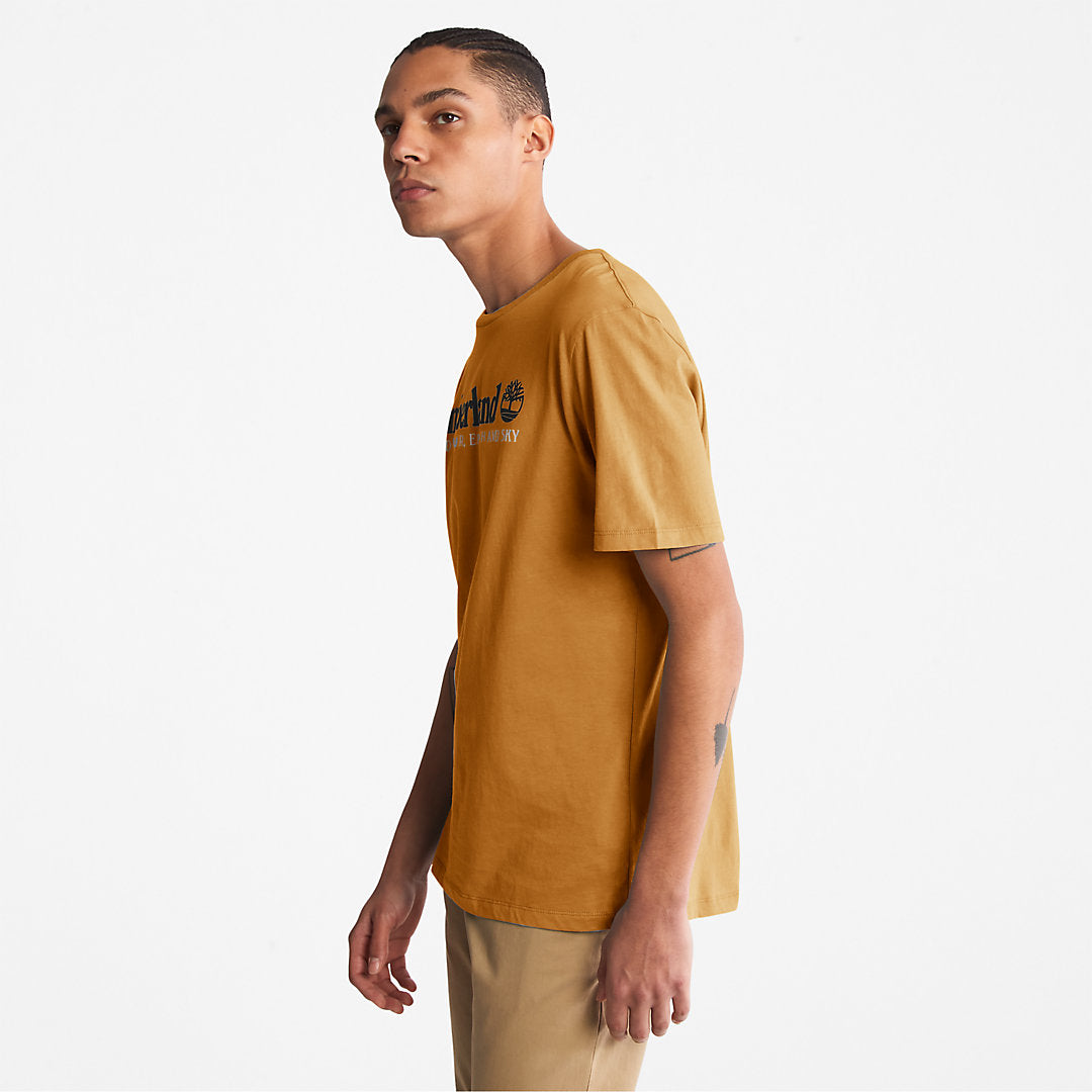 Mens Wind, Water, Earth and Sky™ T-Shirt for Men in Brown - Timberland