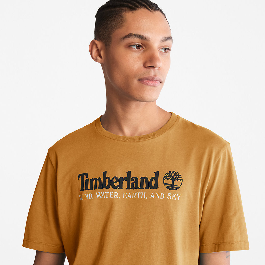 Mens Wind, Water, Earth and Sky™ T-Shirt for Men in Brown - Timberland